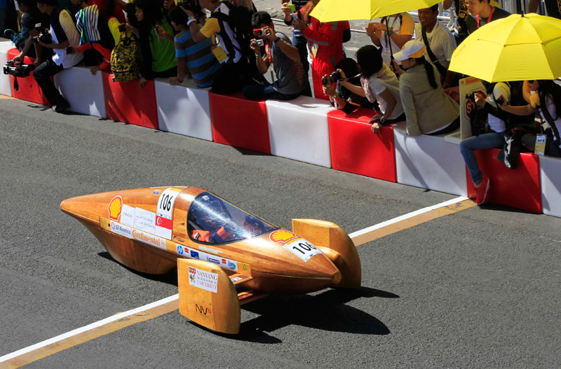 Eco-marathon fuel efficiency challenge in Manila