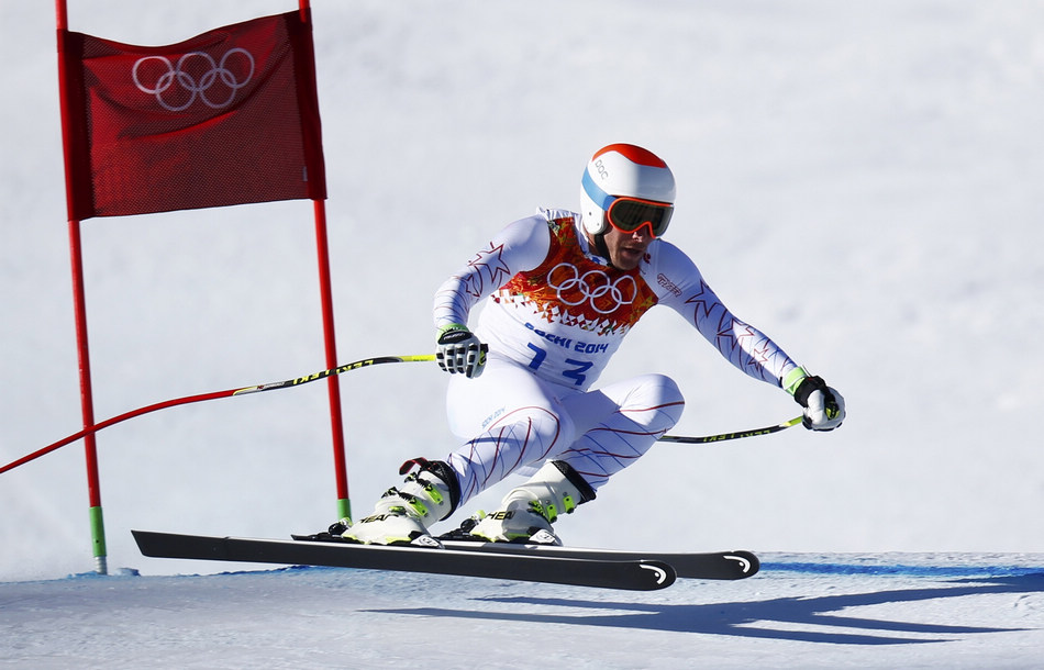 Sochi: Training for alpine skiing downhill