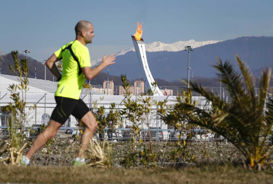 Winter Games, sunny skies