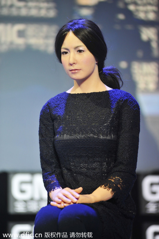 Robotic 'beauty' debuts at GMIC