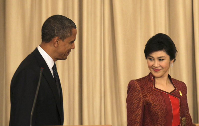 Thai PM Yingluck bids farewell