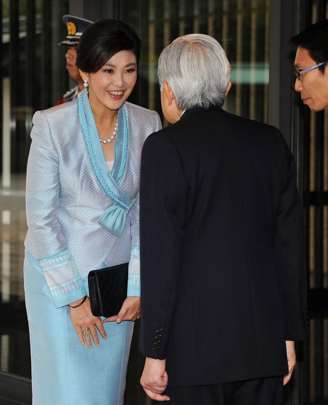 Thai PM Yingluck bids farewell