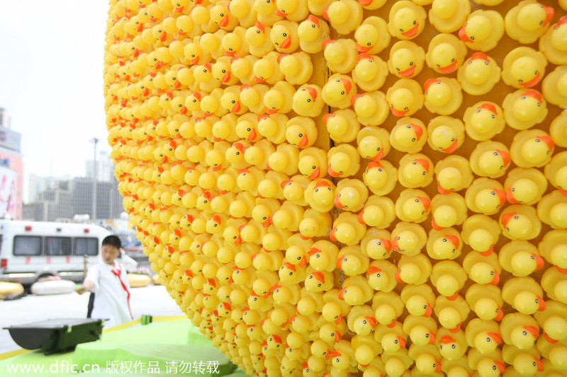 Bare pear results from rubber duck robbery