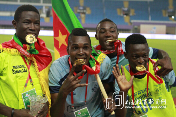 Cameroon team wins youth soccer tournament in Shanghai