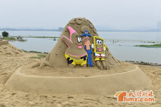 Sand Sculpture Culture and Art Festival opens in Wuxi