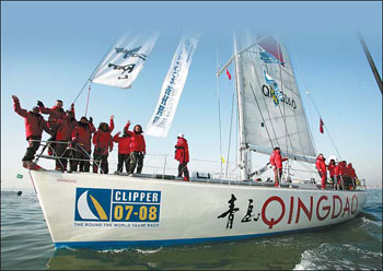 Chinese sailors lauded
