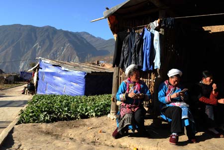 Qiang ethnic village reconstructed after May 12 earthquake