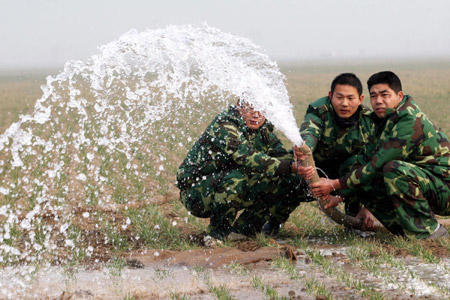 China launches orange alert for rare drought in north