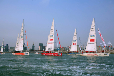 Clipper Race arrives in Qingdao
