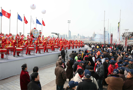 Clipper Race arrives in Qingdao