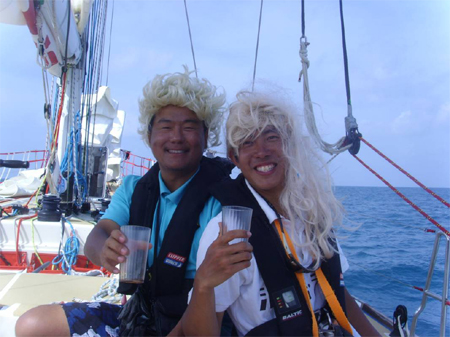 Photos taken by the crew of QINGDAO from Western Australia to Indonesia
