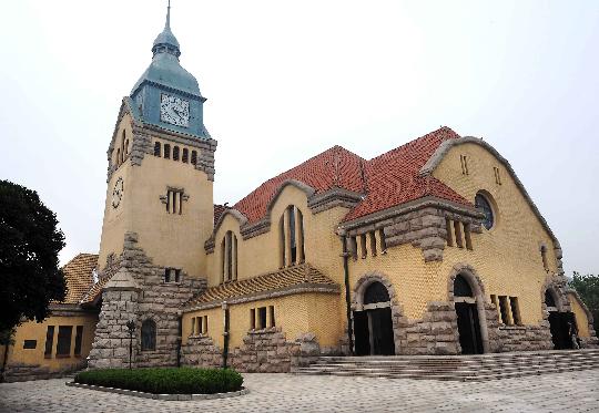 The Protestant Church of Jiangsu Road in Qingdao