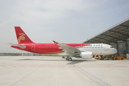 Airbus jets out the tenth A320 from China