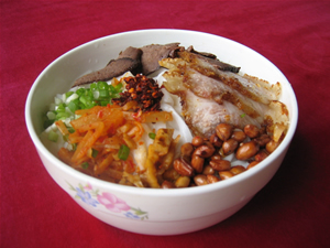 Rice noodles - one part of Guilin people's life