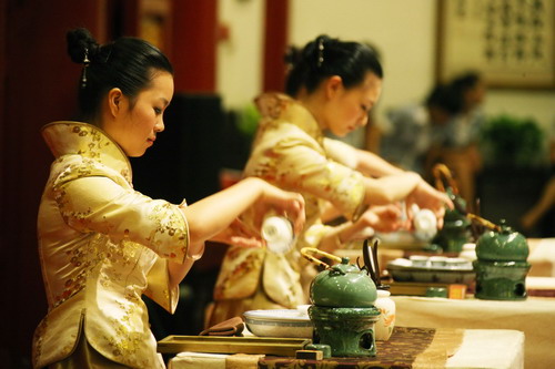 Chinese tea ceremony