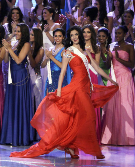 American beauty crowned Miss World 2010 in Sanya