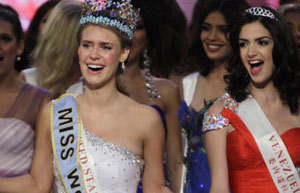 American beauty crowned Miss World 2010 in Sanya