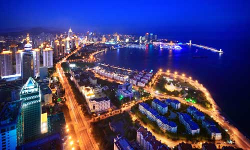 Wonderful view of Qingdao