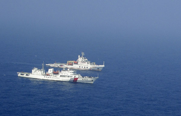 Offshore search-and-rescue exercise in S China