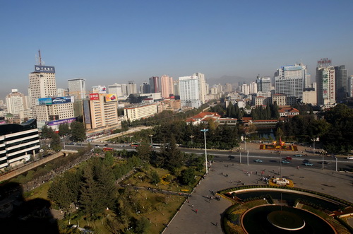 Virescence in Kunming