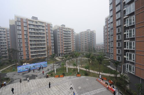 Wenjiang's residential communities