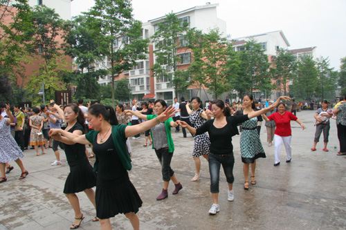 Cultural life in Wenjiang's new communities