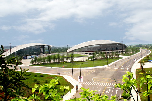 The modern pentathlon stadium