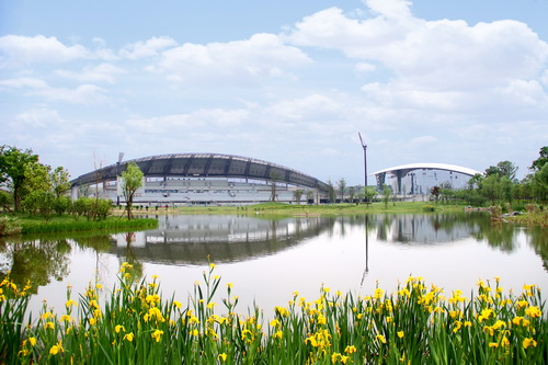 The modern pentathlon stadium