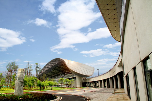 The modern pentathlon stadium