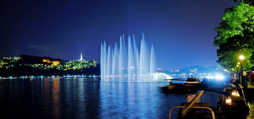 Beautiful scenery of Hangzhou