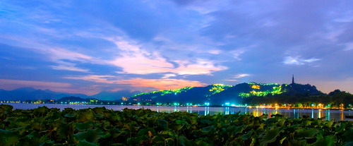 Beautiful scenery of Hangzhou