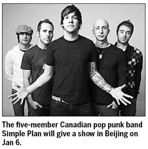 Simple Plan's easy scheme to take Beijing