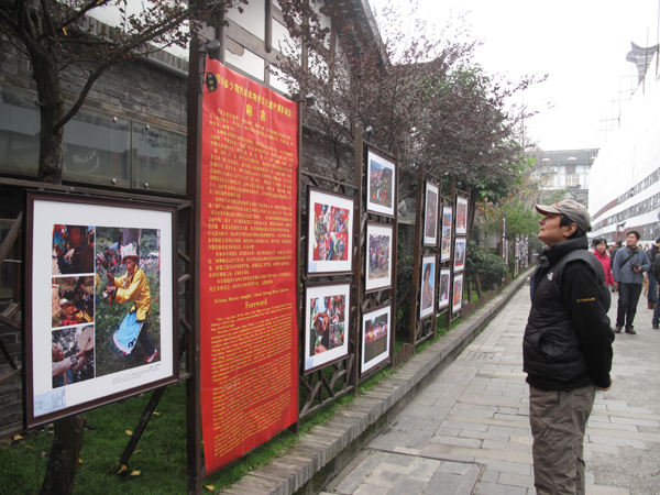 Intangible cultural heritage show held in Sichuan