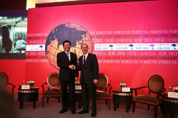 Fortune Global Forum chooses Chengdu thanks to western China market