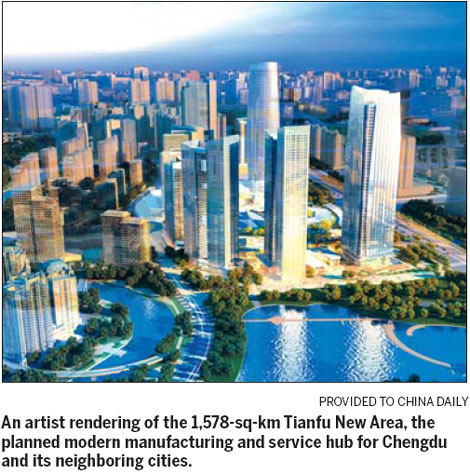 Chengdu growing at breakneck speed