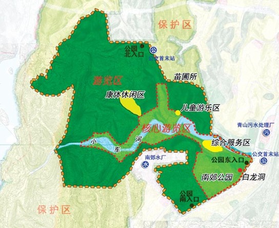 6平方公里小车河城市湿地公园九月建成