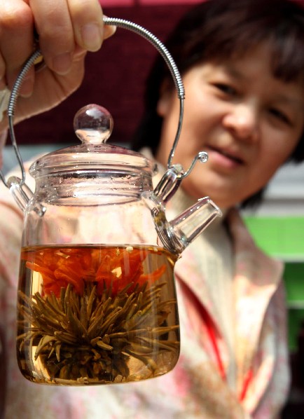 CHINA-SHANGHAI-YUYUAN GARDEN-INTERNATIONAL TEA CULTURE FESTIVAL-OPENING