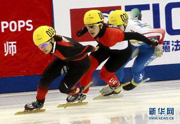 CHINA-SHANGHAI-ISU-WORLD SHORT TRACK SPEED SKATING CHAMPIONSHIPS-WOMEN'S 500M FINAL