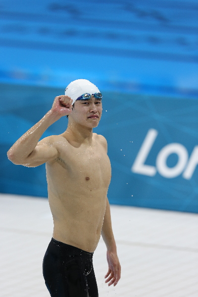 (OLY2012)BRITAIN-LONDON-SWIMMING-MEN'S 1500M FREESTYLE