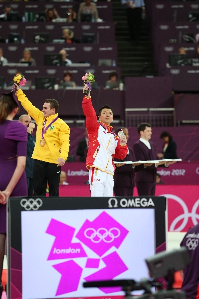 (OLY2012)BRITAIN-LONDON-GYMNASTICS ARTISTIC-MEN'S RINGS