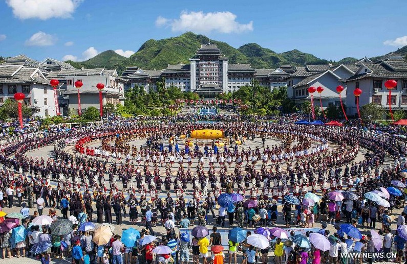 Guizhou Jianhe Yang'asha Culture Festival kicks off