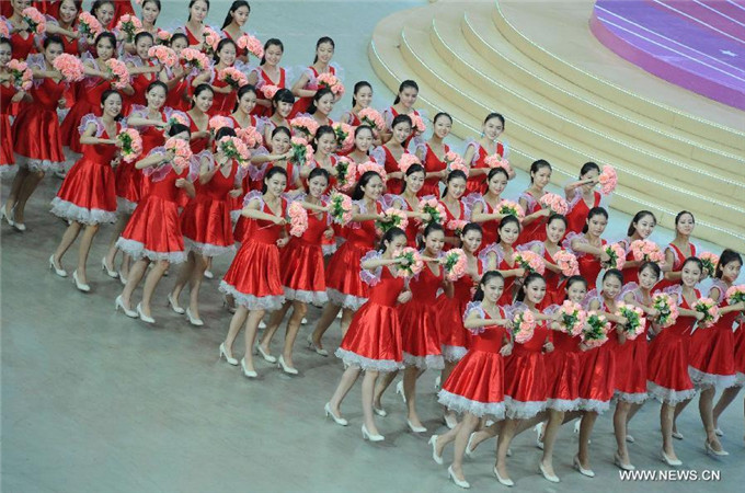 Opening ceremony of 6th East Asian Games held in Tianjin