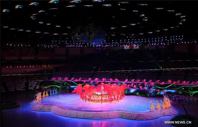 Opening ceremony of 6th East Asian Games held in Tianjin