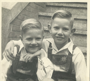 German brothers revisiting their childhood home after 62 years