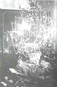 Franz Geyling's memories of the Club Concordia at Christmas in 1937