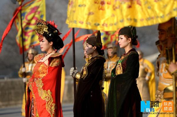 Xi’an puts on winter solstice worship for the god of heaven