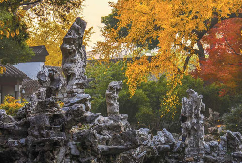 Classical gardens adorn the city