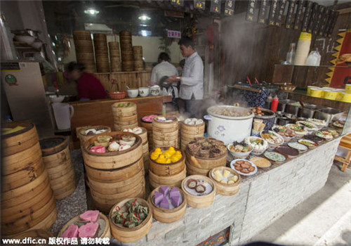 Regions with the best appetite in China