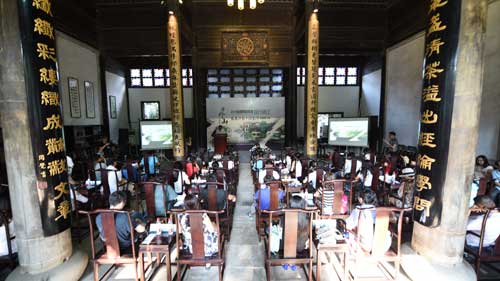 Nanxun Ancient Town, a mixture of Chinese and Western feature