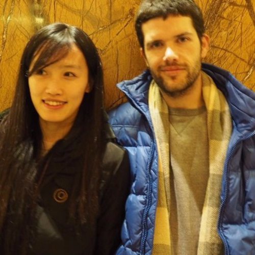 Josh and Molly in Chengdu